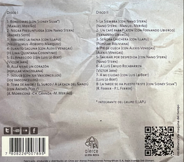 Inti-Illimani – La Máquina Del Tiempo (CD/ DVD)