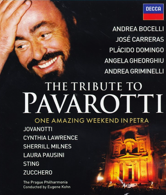 Various – The Tribute To Pavarotti - One Amazing Weekend In Petra image 0
