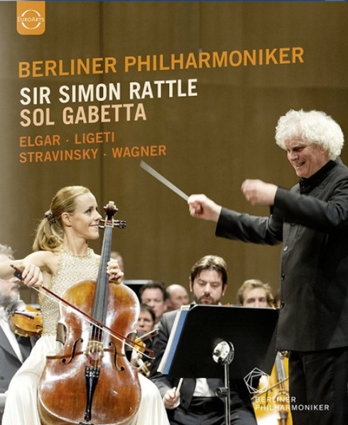 Sol Gabetta, Sir Simon Rattle, Berliner Philharmoniker – Elgar - Ligeti - Stravi image 0