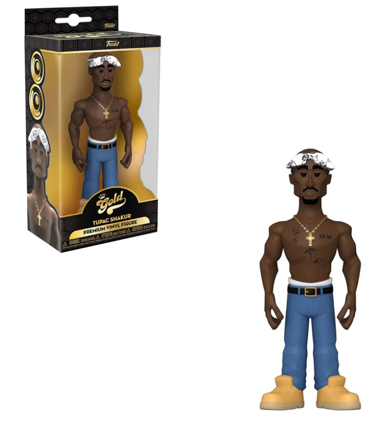 Funko Gold Tupac Shakur Premium Vinyl Figure