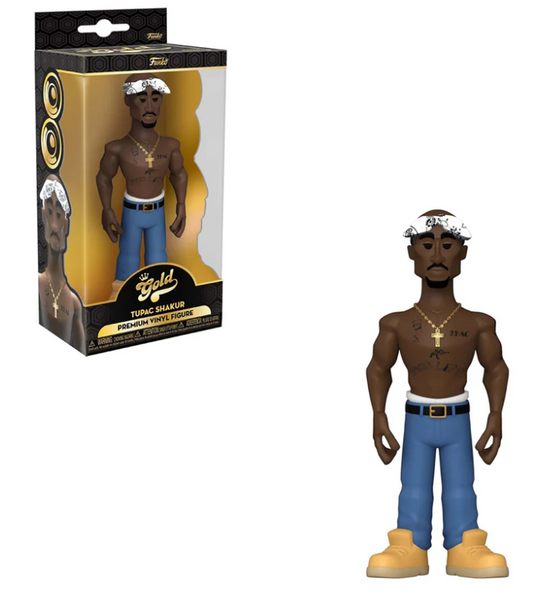 Funko Gold Tupac Shakur Premium Vinyl Figure
