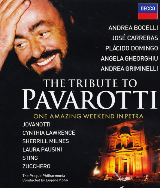 Various – The Tribute To Pavarotti - One Amazing Weekend In Petra image 0