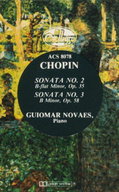 Chopin* - Guiomar Novaes – Sonata No. 2, Op. 35 / Sonata No. 3 Op. 58 image 0