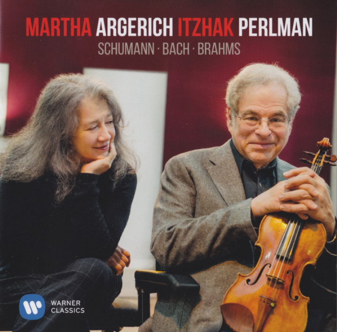 Martha Argerich, Itzhak Perlman, Schumann∙ Bach ∙ Brahms – Schumann ∙ Bach ∙ image 0